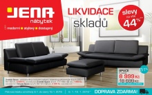 akční leták Jena nábytek 6.1.2016-19.1.2016