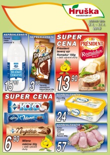 akční leták Hruška 5.1.2016-11.1.2016
