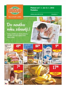 akční leták Globus 7.1.2016-13.1.2016