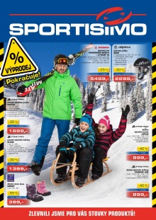 akční leták Sportisimo 14.1.2016-3.2.2016