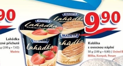 Dezert lahudka madeta