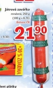 Jatrova zavarka mrazena