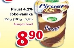 Dezert piruet campina