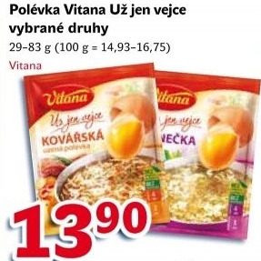 Polevka uz jen vejce vitana