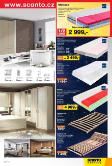 akční leták Sconto nábytek 20.1.2016-9.2.2016