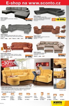 akční leták Sconto nábytek 20.1.2016-9.2.2016