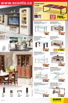 akční leták Sconto nábytek 20.1.2016-9.2.2016