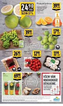 akční leták Albert 27.1.2016-2.2.2016