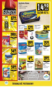 akční leták Albert 27.1.2016-2.2.2016