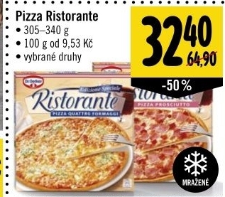 Pizza ristorante dr oetker