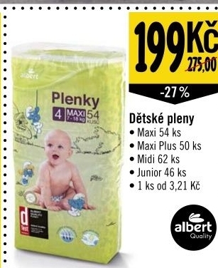 Pleny detske smoulove albert quality