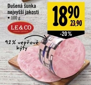 Sunka veprova dusena nejvyssi jakosti le co