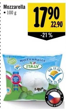 Syr mozzarella italy