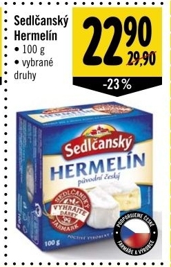 Syr hermelin sedlcansky