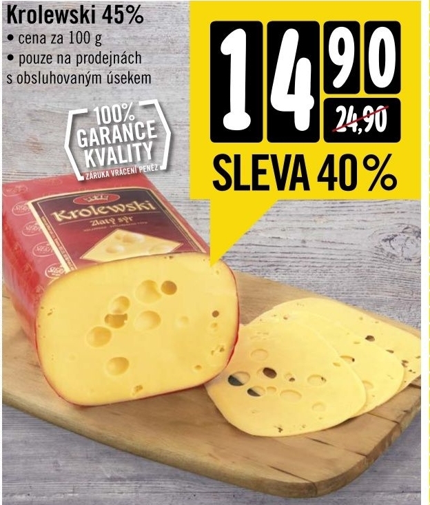 Syr krolewski 45