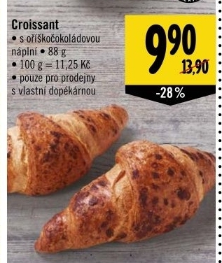 Croissant s naplni