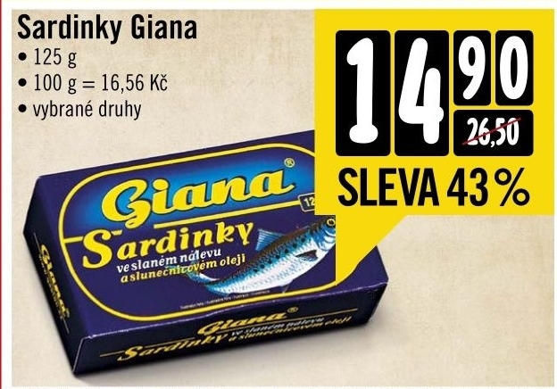 Sardinky giana