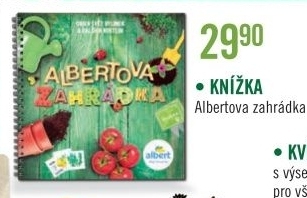 Knizka albertova zahradka albert