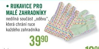 Rukavice pro male zahradniky