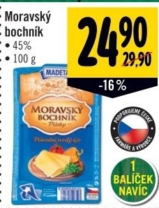 Syr moravsky bochnik madeta