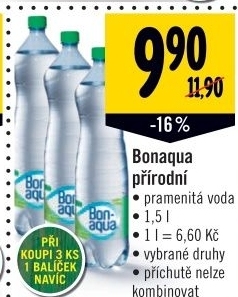 Voda prirodni bonaqua