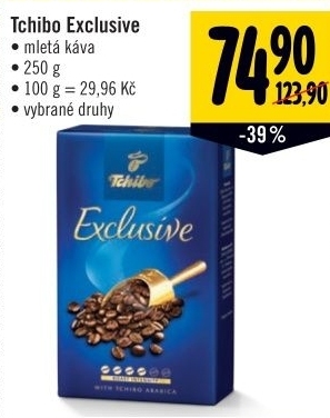 Mleta kava tchibo exclusive