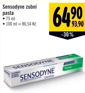 Pasta na zuby sensodyne