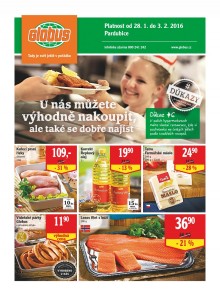 akční leták Globus 28.1.2016-3.2.2016