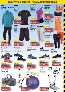 akční leták Sportisimo 28.1.2016-17.2.2016