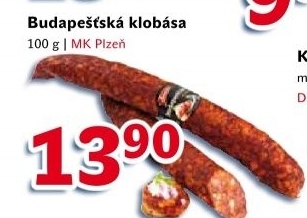 Klobasa budapestska schneider