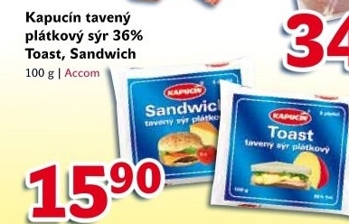Syr taveny platky toast kapucin