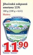 Smetana zakysana jihoceska madeta 11