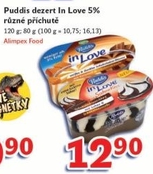 Dezert in love puddis campina