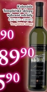 Vino vinarstvi kolonada valtice