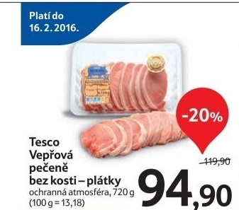 Pecene veprova bez kosti tesco