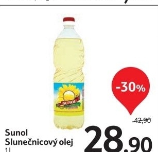 Slunecnicovy olej sunol