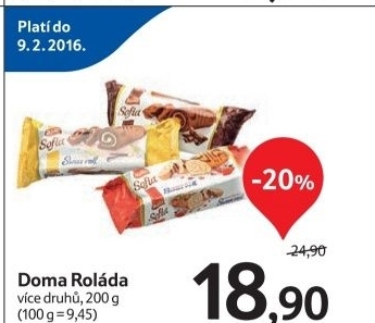 Rolada piskotova doma