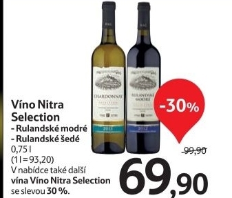 Vino rulandske modre selection vino nitra