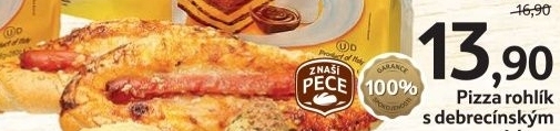 Pizza rohlik s parkem
