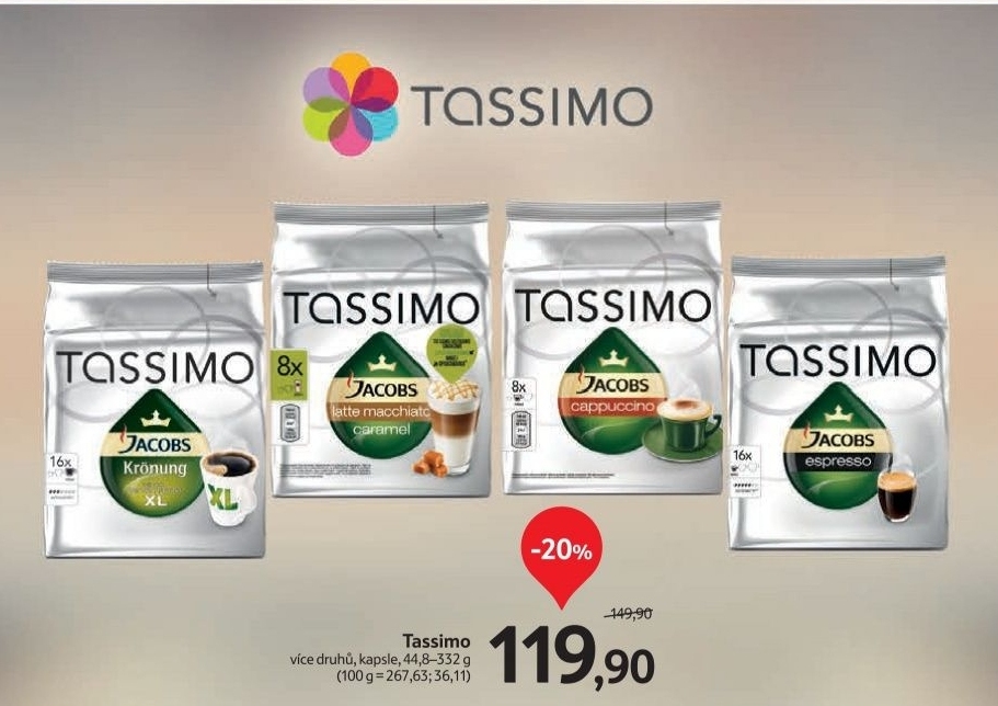 Kapsle tassimo jacobs