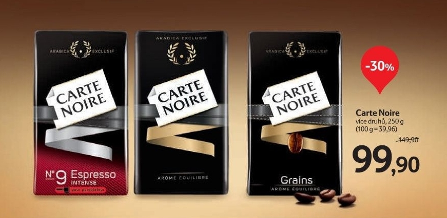 Kava carte noire - Tesco akcniletaky.com