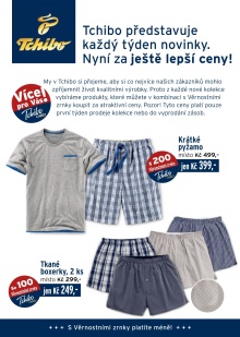 akční leták Tchibo 1.2.2016-7.3.2016