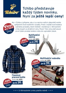akční leták Tchibo 8.2.2016-14.3.2016