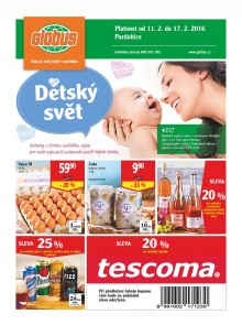 akční leták Globus 11.2.2016-17.2.2016