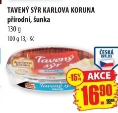 Syr taveny karlova koruna