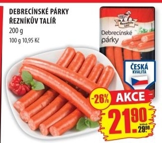 Parky debrecinske reznikuv talir