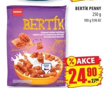 Cerealie bertik penny