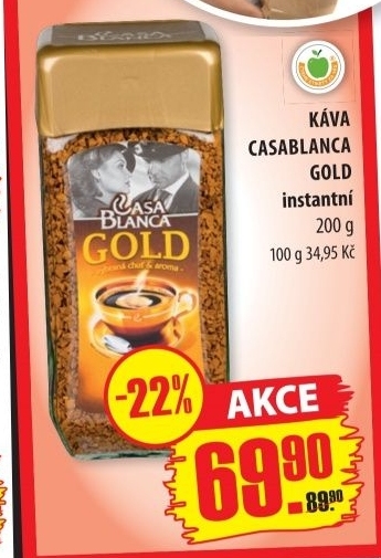 Instantni kava casablanca gold