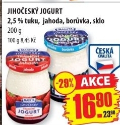 Jogurt jihocesky madeta