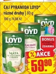 Caj pyramidovy loyd doza